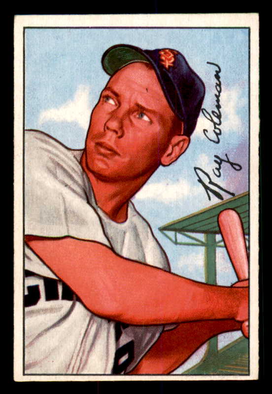 1952 Bowman Baseball #201 Ray Coleman White Sox EX-MT 533093