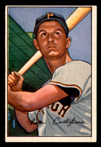 1952 Bowman Baseball #047 Pete Castiglione Pirates EX-MT 533107