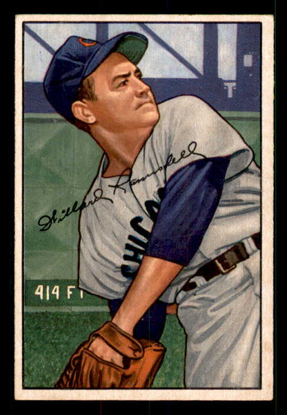 1952 Bowman Baseball #022 Willard Ramsdell Cubs EX-MT 533120
