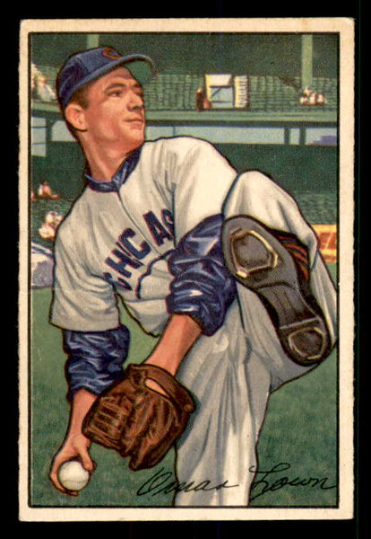 1952 Bowman Baseball #016 Turk Lown Cubs EX 533153