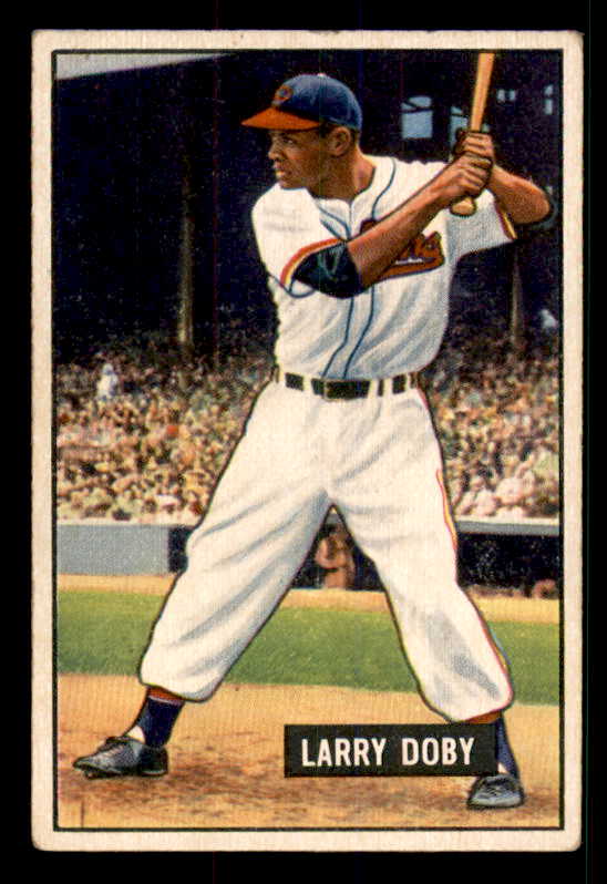 1951 Bowman Baseball #151 Larry Doby Indians VG-EX 533168