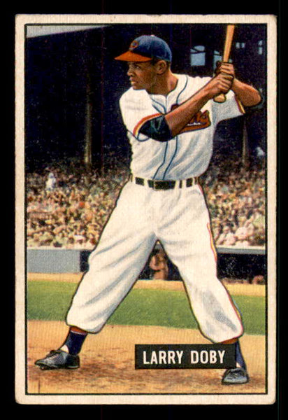 1951 Bowman Baseball #151 Larry Doby Indians VG-EX 533168