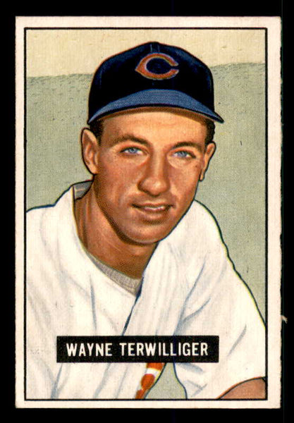 1951 Bowman Baseball #175 Wayne Terwilliger Cubs EX-MT 533178
