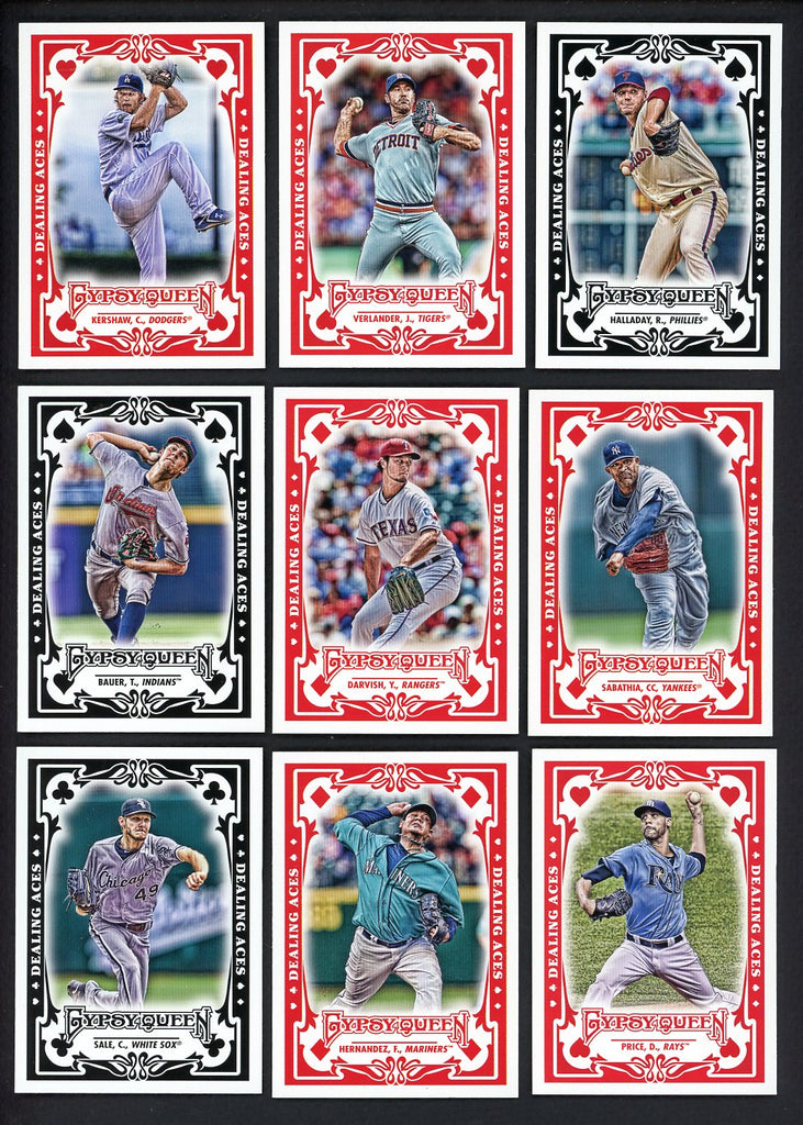 2013 Topps Gypsy Queen Dealing Aces Complete Set Kershaw Darvish 533250
