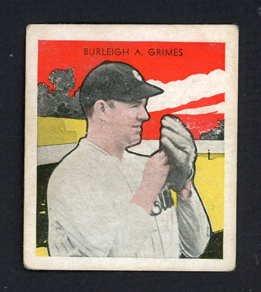 1933 Tattoo Orbit Burleigh Grimes Cubs VG 533265