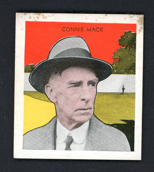 1933 Tattoo Orbit Connie Mack A's VG 533267