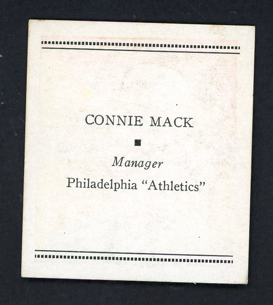1933 Tattoo Orbit Connie Mack A's VG 533267