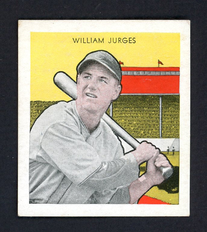 1933 Tattoo Orbit Billy Jurges Cubs EX-MT 533274
