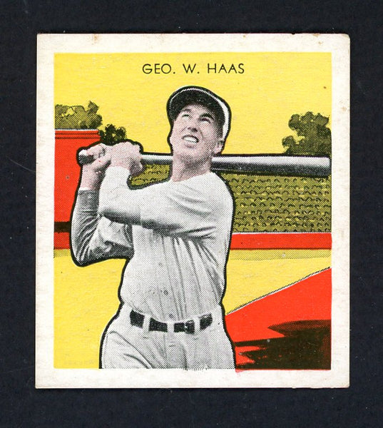 1933 Tattoo Orbit Mule Haas White Sox EX+/EX-MT 533282