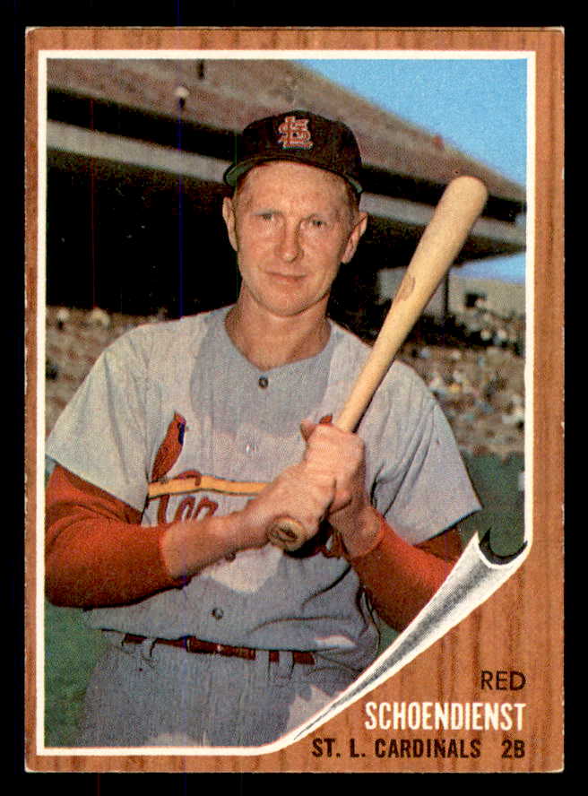 1962 Topps Baseball #575 Red Schoendienst Cardinals EX-MT 533354