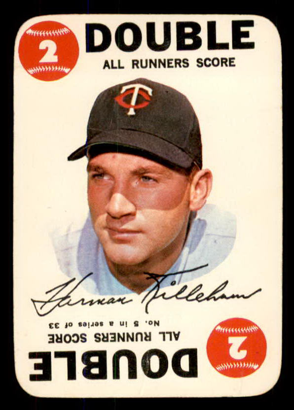 1968 Topps Baseball Game #005 Harmon Killebrew Twins VG 533372