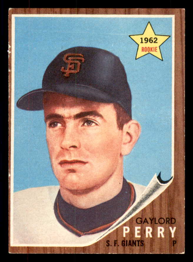 1962 Topps Baseball #199 Gaylord Perry Giants VG-EX 533416