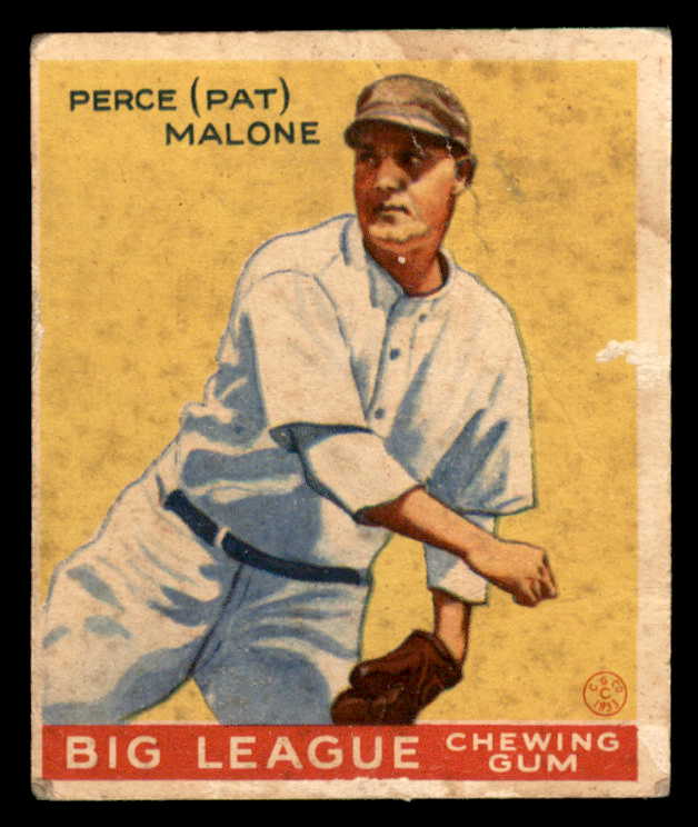 1933 Goudey #055 Pat Malone Cubs FR-GD 533449