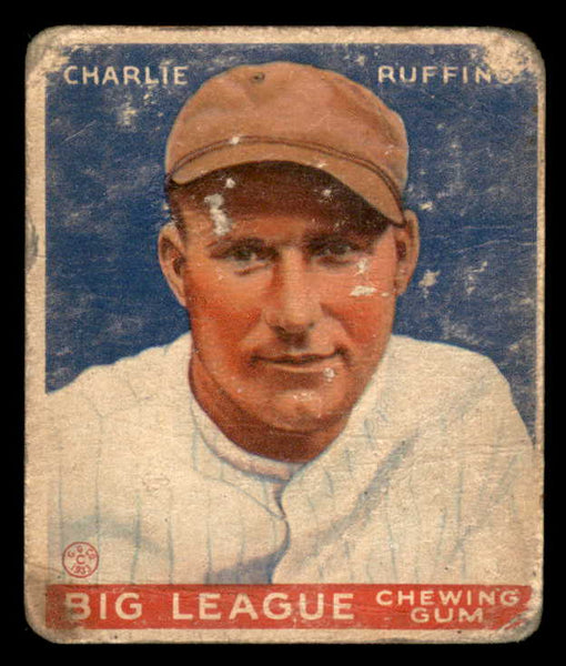 1933 Goudey #056 Red Ruffing Yankees Fair 533450