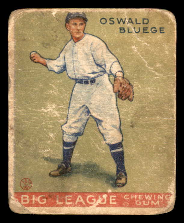 1933 Goudey #159 Ossie Bluege Senators FR-GD 533478