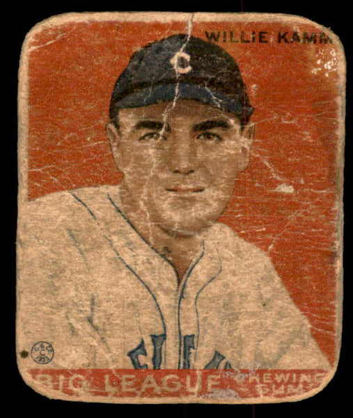 1933 Goudey #075 Willie Kamm Indians PR-FR 533499