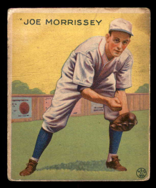 1933 Goudey #097 Joe Morrissey Reds Good trimmed 533506