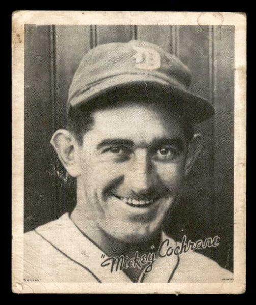 1936 Goudey Mickey Cochrane Tigers Good 533565