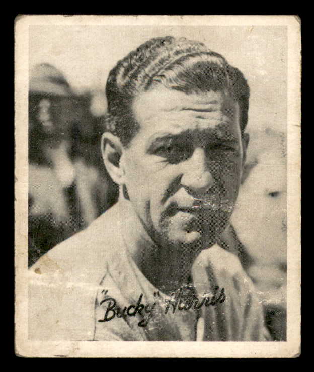 1936 Goudey Bucky Harris Senators GD-VG 533570