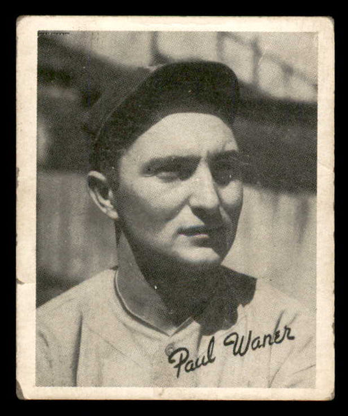 1936 Goudey Paul Waner Pirates Good 533573
