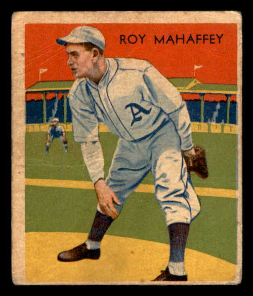 1934-36 Diamond Stars #010 Roy Mahaffey A's Good 533583