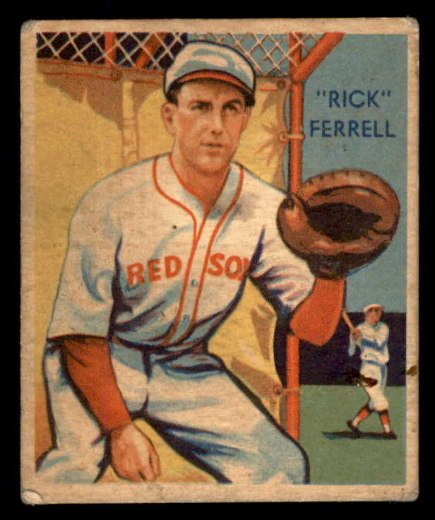 1934-36 Diamond Stars #048 Rick Ferrell Red Sox VG/VG-EX 533592