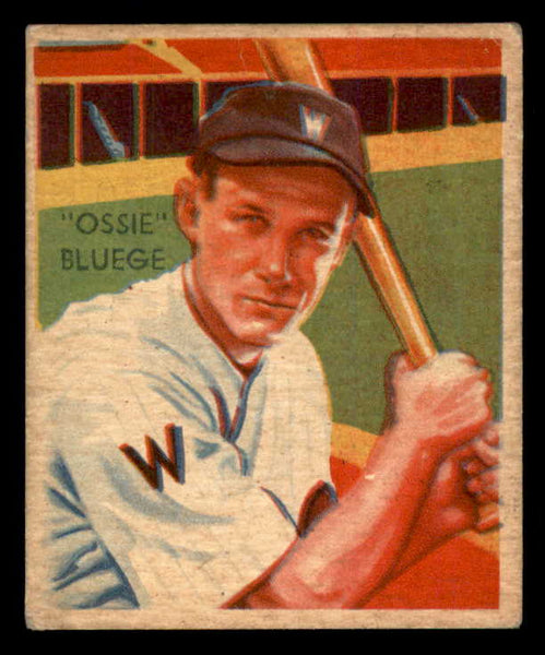 1934-36 Diamond Stars #071 Ossie Bluege Senators VG 533594