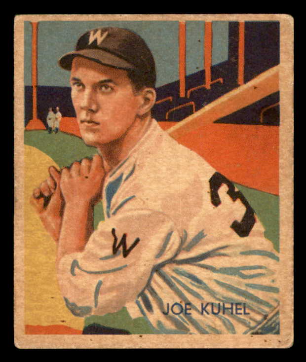 1934-36 Diamond Stars #078 Joe Kuhel Senators VG-EX 533597