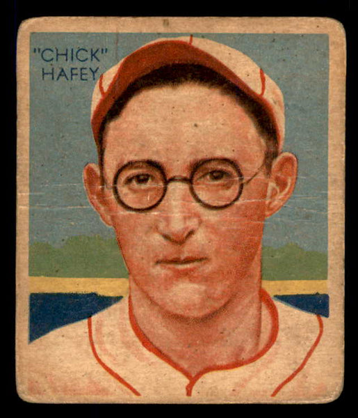 1934-36 Diamond Stars #018 Chick Hafey Reds Good 533606