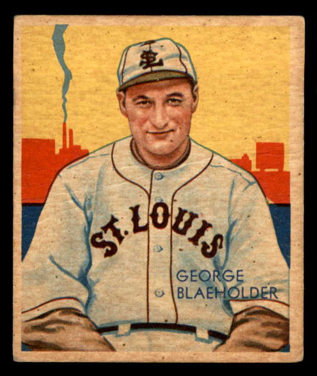 1934-36 Diamond Stars #013 George Blaeholder Browns GD-VG 533619
