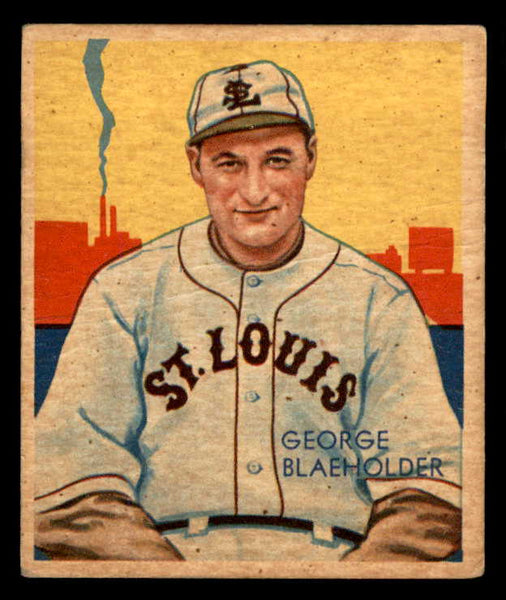 1934-36 Diamond Stars #013 George Blaeholder Browns GD-VG 533619