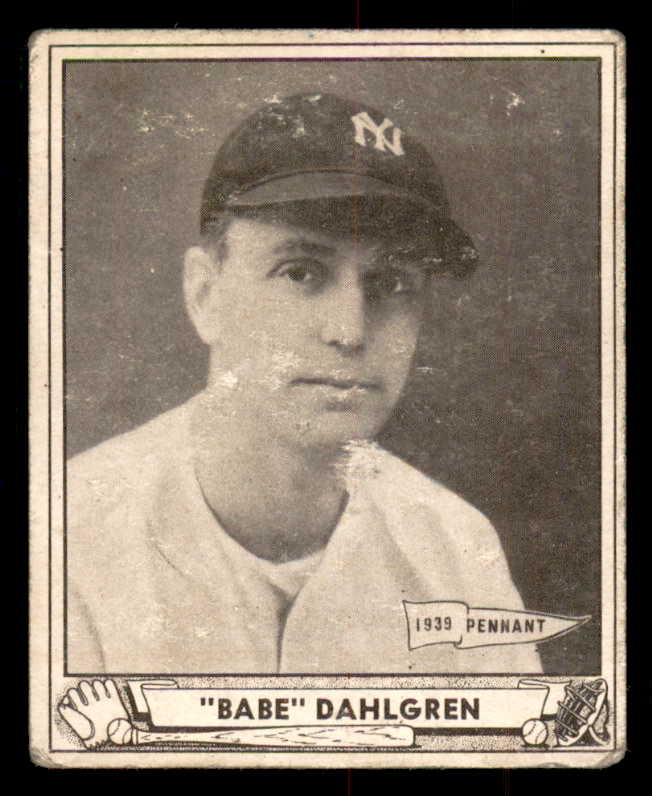 1940 Play Ball #003 Babe Dahlgren Yankees GD-VG 533621