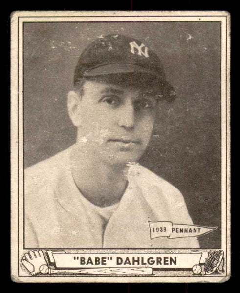 1940 Play Ball #003 Babe Dahlgren Yankees GD-VG 533621