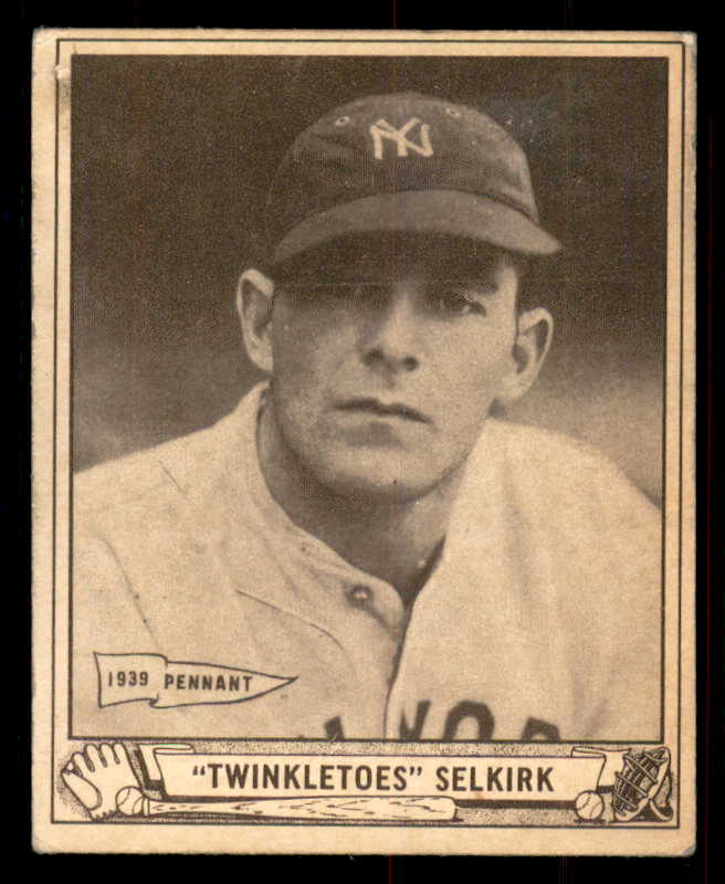 1940 Play Ball #008 George Selkirk Yankees VG-EX 533623