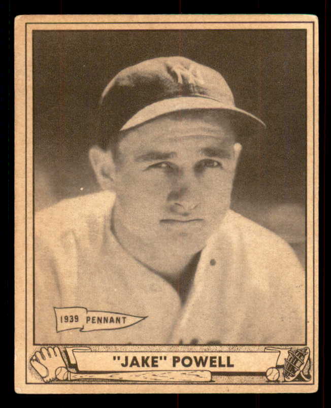 1940 Play Ball #011 Jake Powell Yankees VG 533624