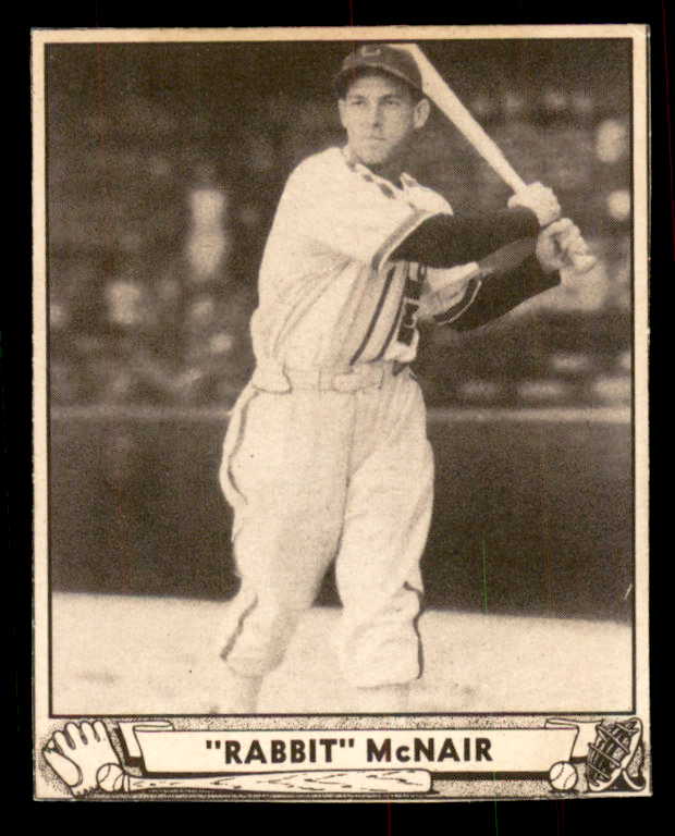 1940 Play Ball #014 Eric McNair White Sox Good trimmed 533626