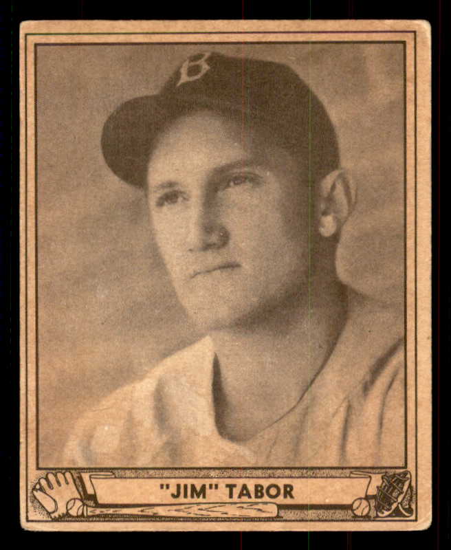 1940 Play Ball #036 Jim Tabor Red Sox VG-EX 533638