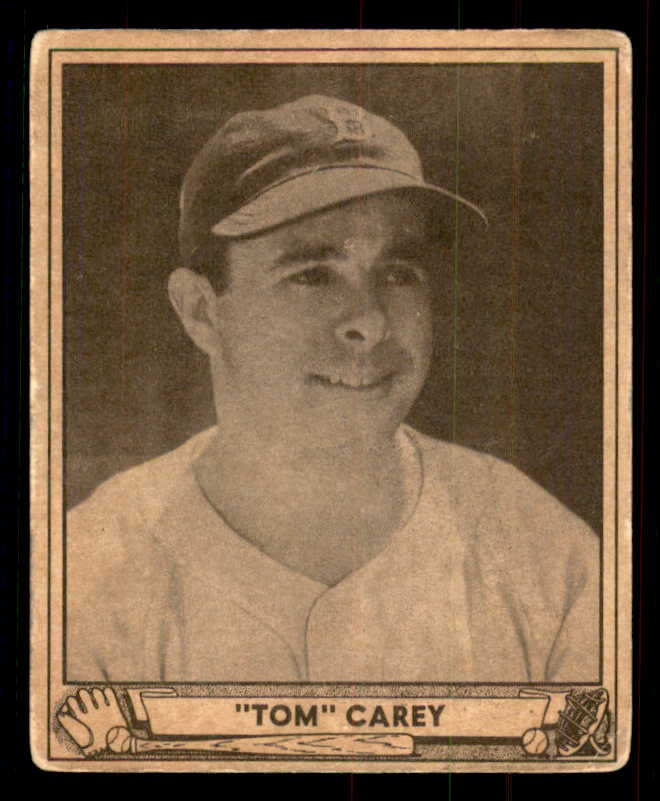 1940 Play Ball #039 Tom Carey Red Sox VG 533639