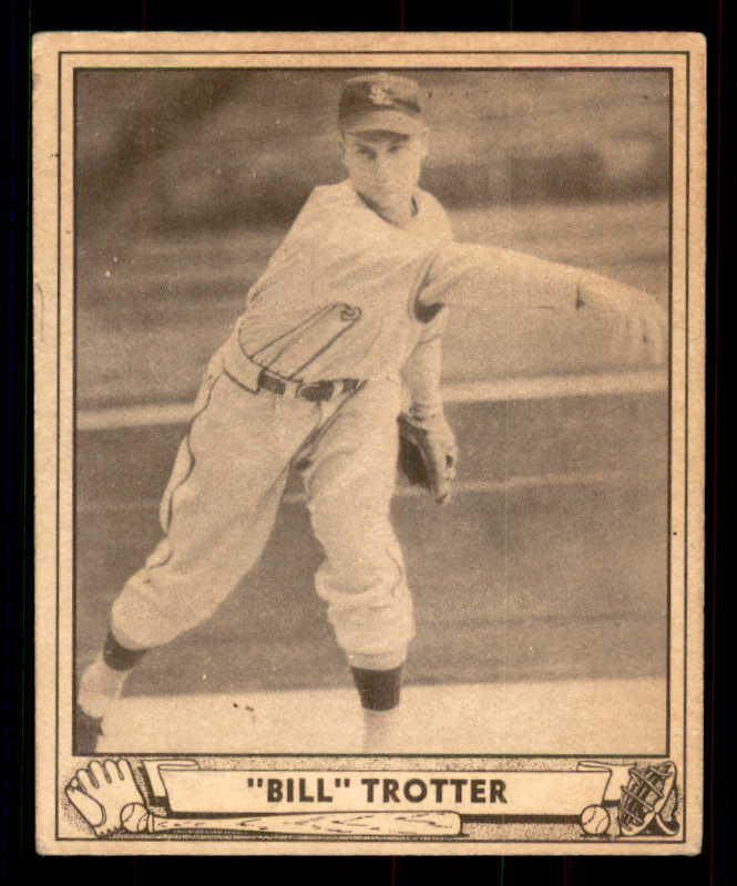 1940 Play Ball #054 Bill Trotter Browns VG 533645
