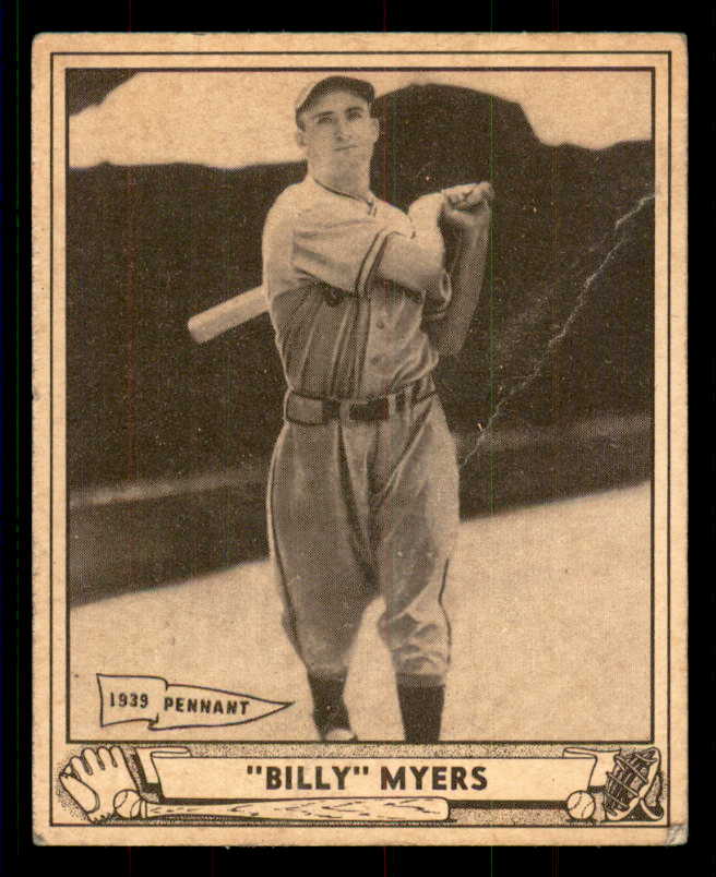 1940 Play Ball #080 Bill Myers Reds GD-VG 533659