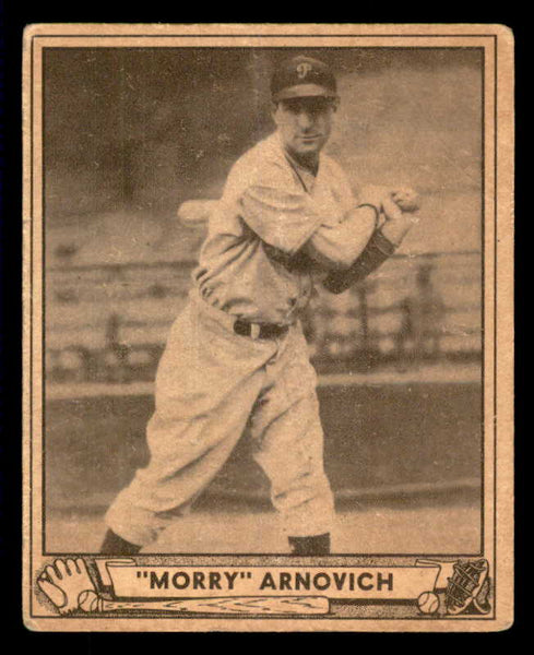 1940 Play Ball #097 Morrie Arnovich Phillies FR-GD 533669