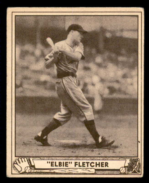 1940 Play Ball #103 Elbie Fletcher Pirates VG 533674