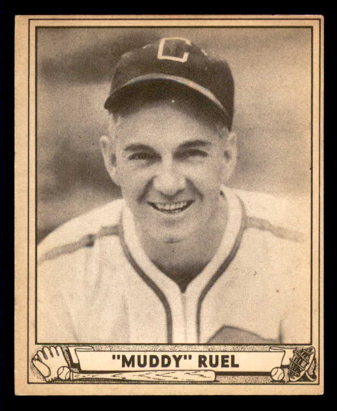 1940 Play Ball #127 Muddy Ruel White Sox EX 533683