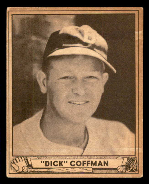 1940 Play Ball #140 Dick Coffman Braves VG-EX 533690