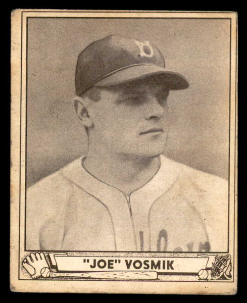 1940 Play Ball #144 Joe Vosmik Dodgers VG 533691