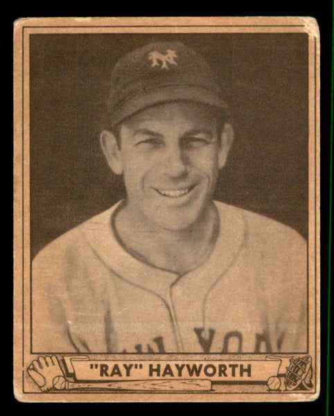 1940 Play Ball #155 Ray Hayworth Giants GD-VG 533698
