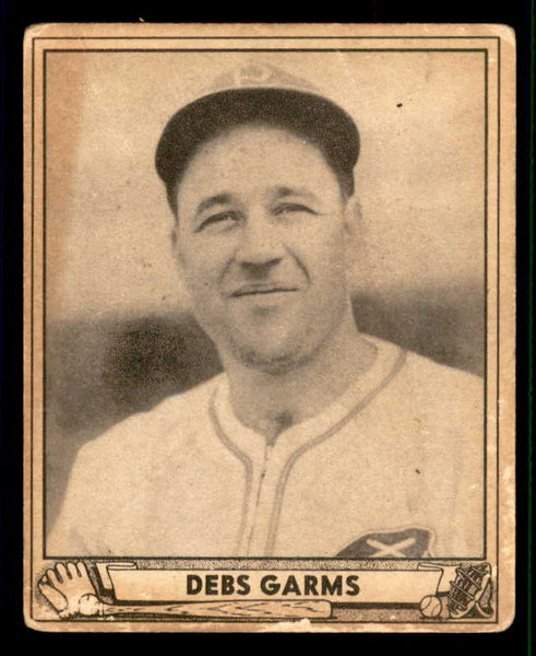 1940 Play Ball #161 Debs Garms Pirates VG 533702