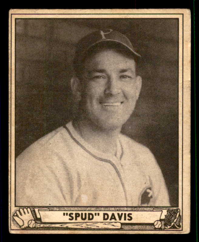 1940 Play Ball #163 Spud Davis Pirates VG/VG-EX 533704