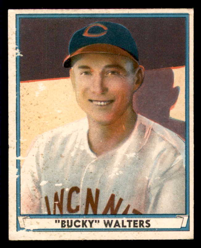 1941 Play Ball #003 Bucky Walters Reds Good 533716