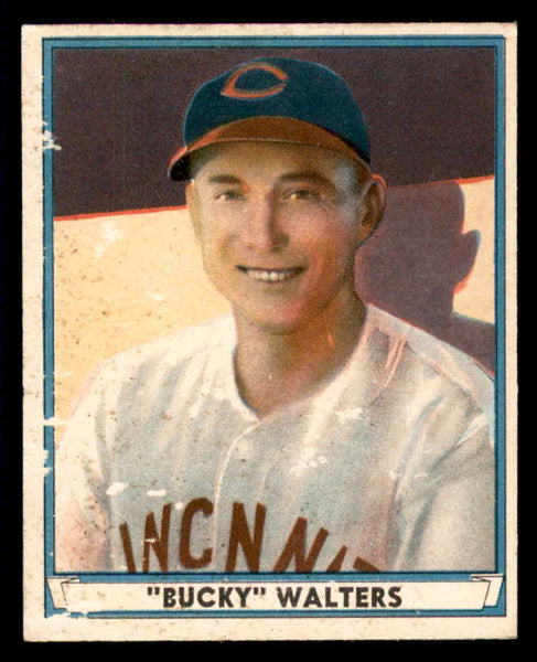 1941 Play Ball #003 Bucky Walters Reds Good 533716